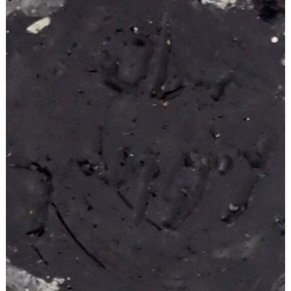 Turquoise Blue Signed Raku Sculpture Pottery Vase Bowl Iridescent Drip Glaze 8" - Picture 16 of 16